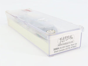 N Scale Atlas 30854 ACFX Shell Canada 22K Gallon Tankcar #79623