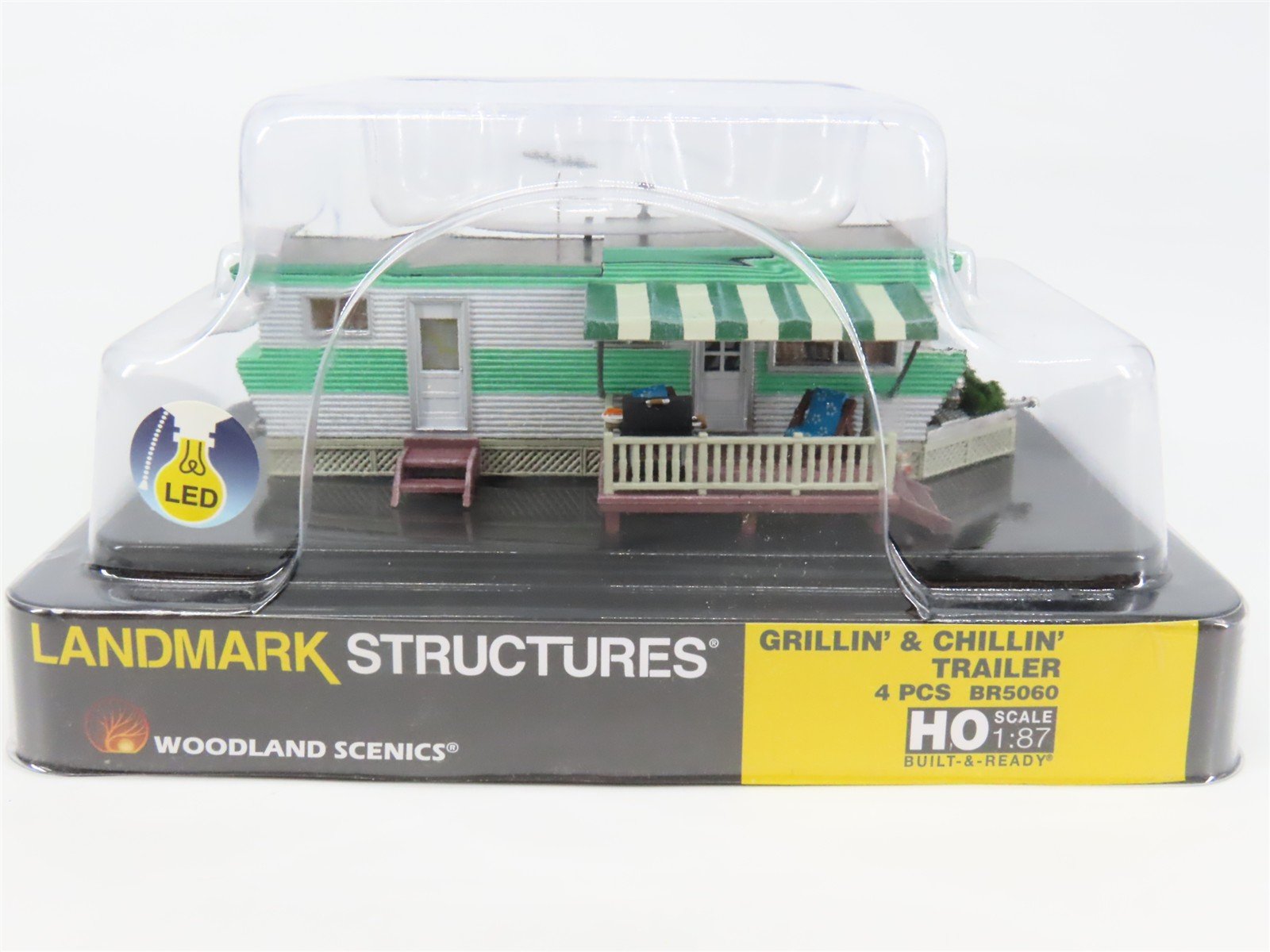 HO Scale Woodland Scenics BR5060 Grillin' & Chillin' Trailer