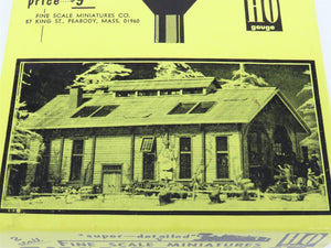 HO Scale Fine Scale Miniatures 35 2 Stall Engine House Building Craftsman Kit