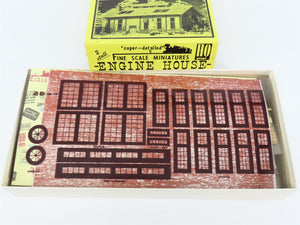 HO Scale Fine Scale Miniatures 35 2 Stall Engine House Building Craftsman Kit
