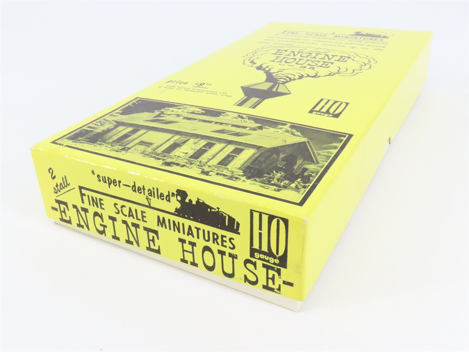 HO Scale Fine Scale Miniatures 35 2 Stall Engine House Building Craftsman Kit