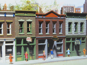 HO Scale Walthers 933-3029 Merchant's Row I Building Kit