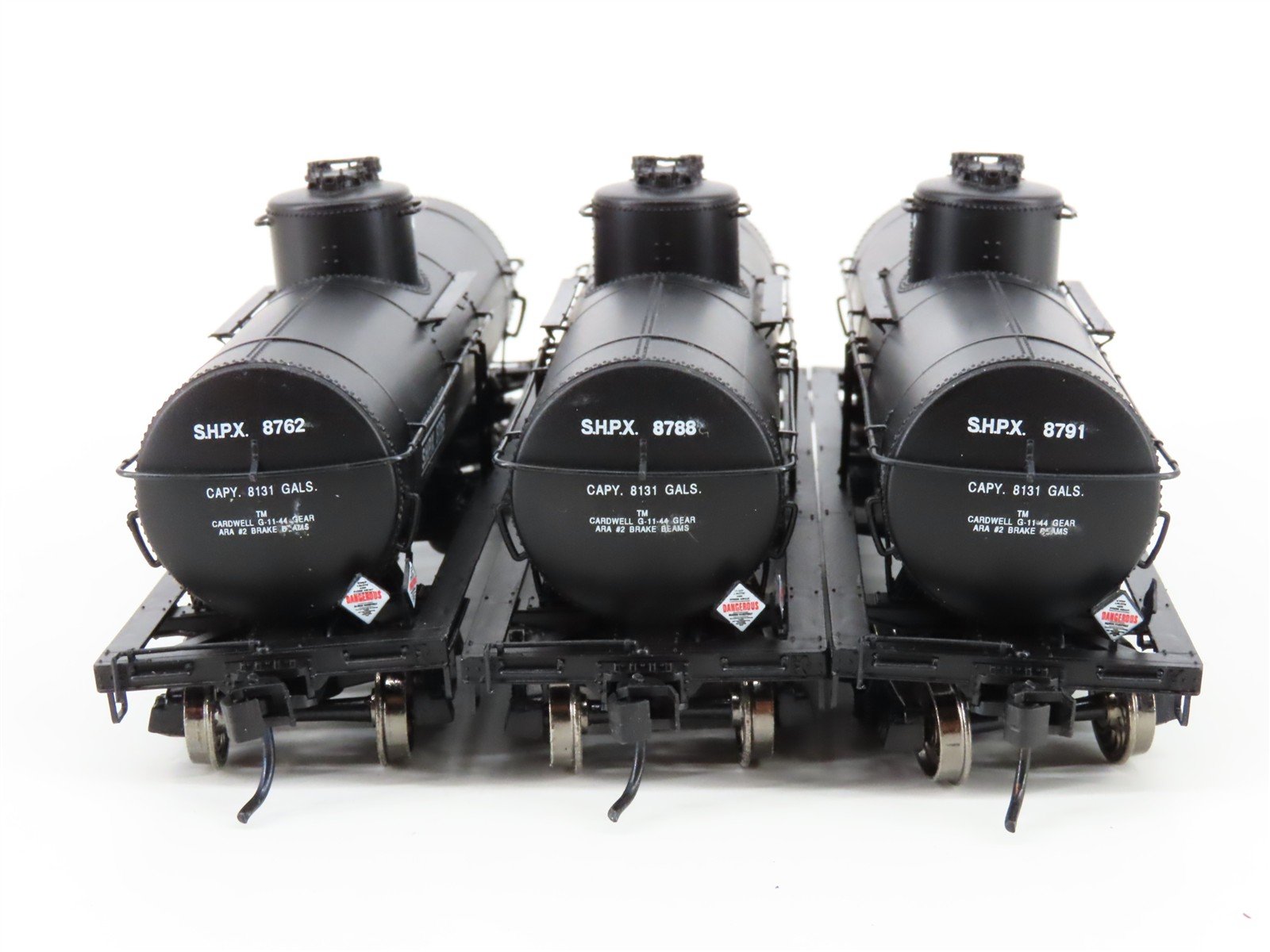 HO Scale PROTO 2000 21894 SHPX Shipper's Car Line 8,000 Gallon Tank Cars 6-Pack