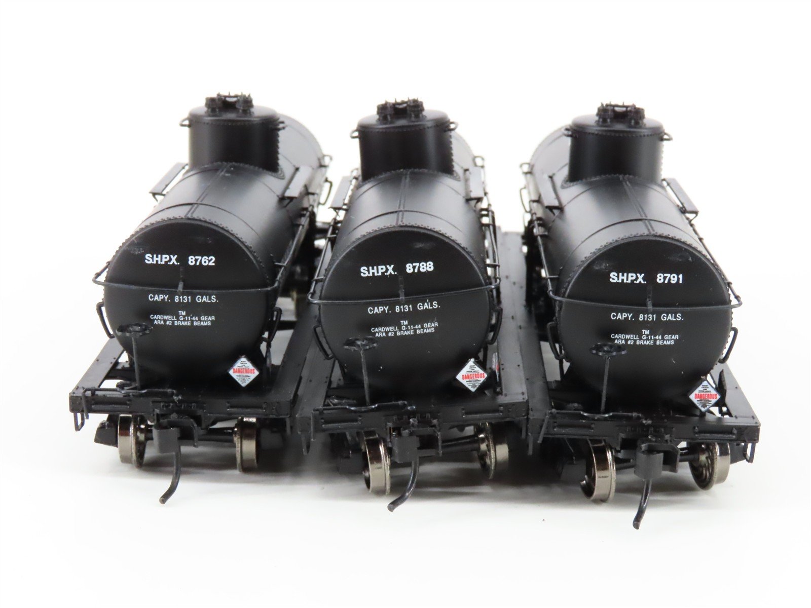 HO Scale PROTO 2000 21894 SHPX Shipper's Car Line 8,000 Gallon Tank Cars 6-Pack