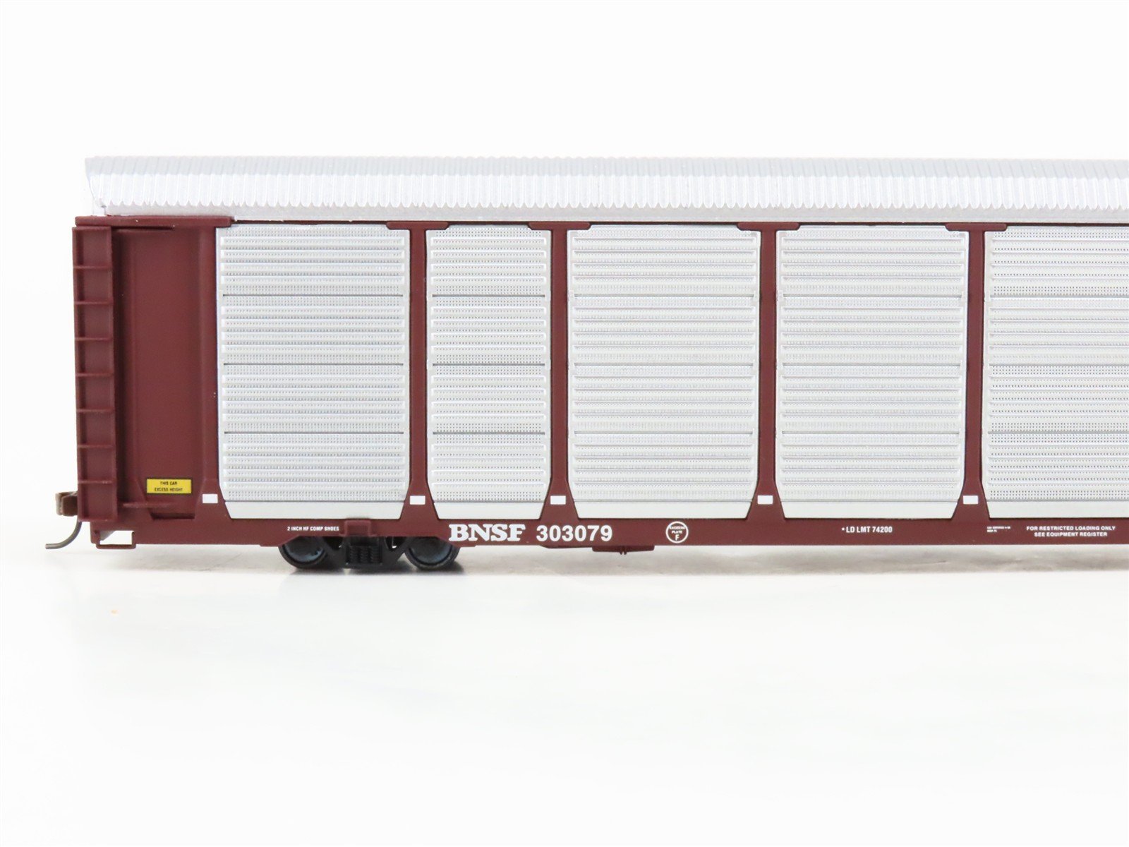HO Walthers 932-24856 BNSF Burlington Northern Santa Fe Auto Carriers 2-Pack