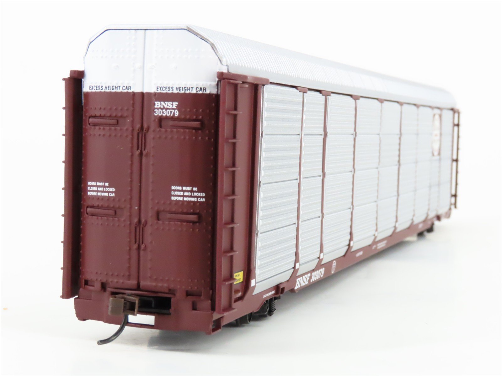 HO Walthers 932-24856 BNSF Burlington Northern Santa Fe Auto Carriers 2-Pack