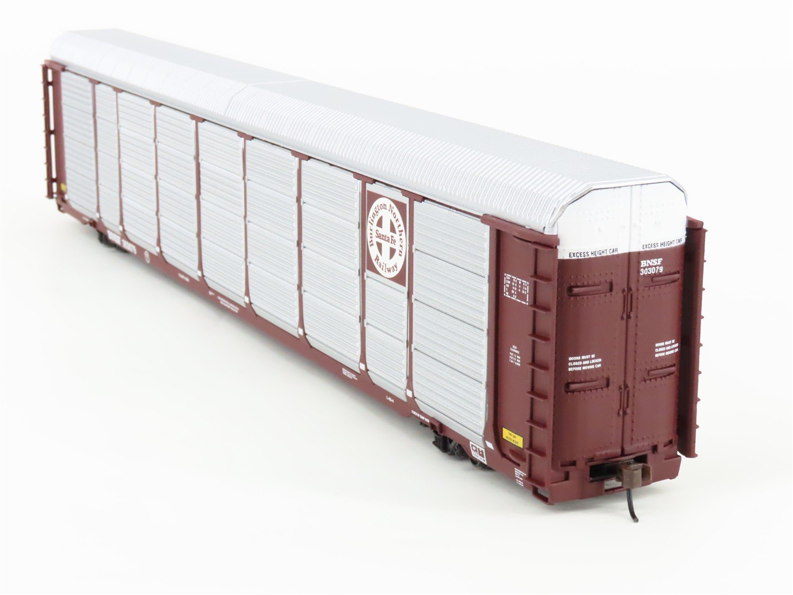 HO Walthers 932-24856 BNSF Burlington Northern Santa Fe Auto Carriers 2-Pack