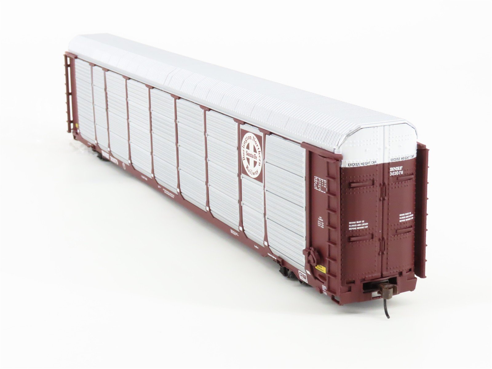 HO Walthers 932-24856 BNSF Burlington Northern Santa Fe Auto Carriers 2-Pack