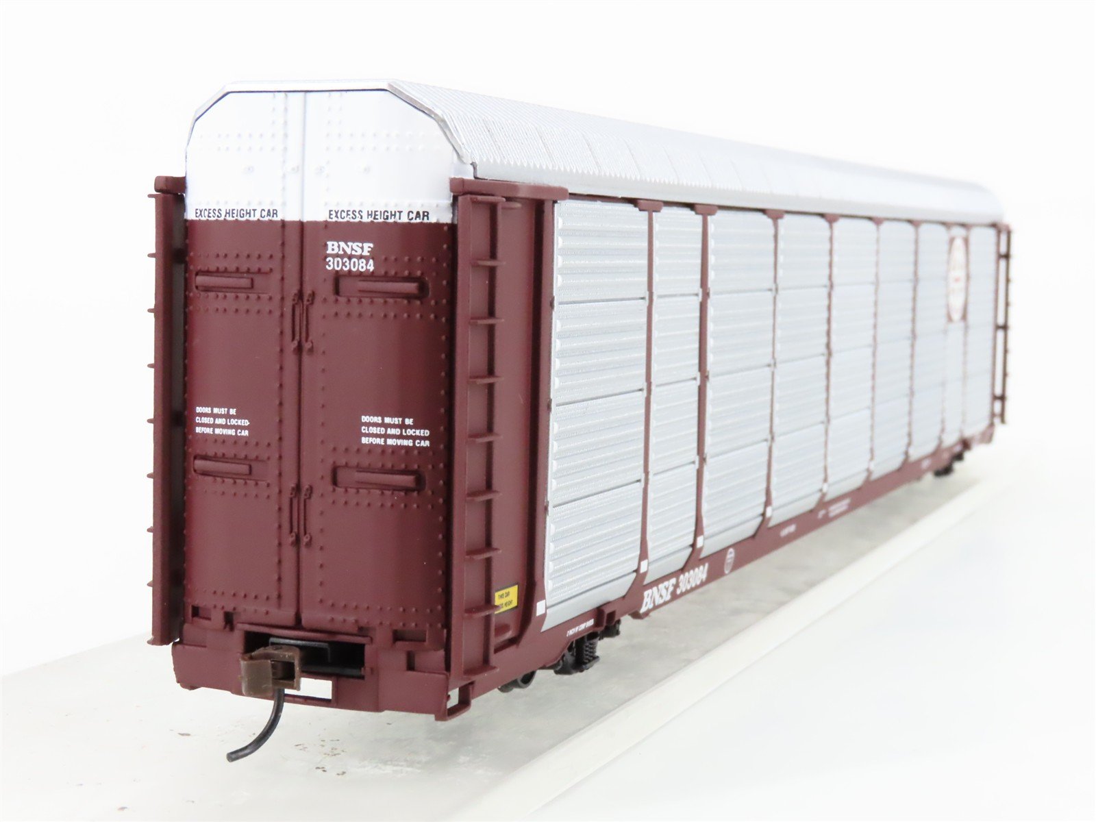 HO Walthers 932-24856 BNSF Burlington Northern Santa Fe Auto Carriers 2-Pack