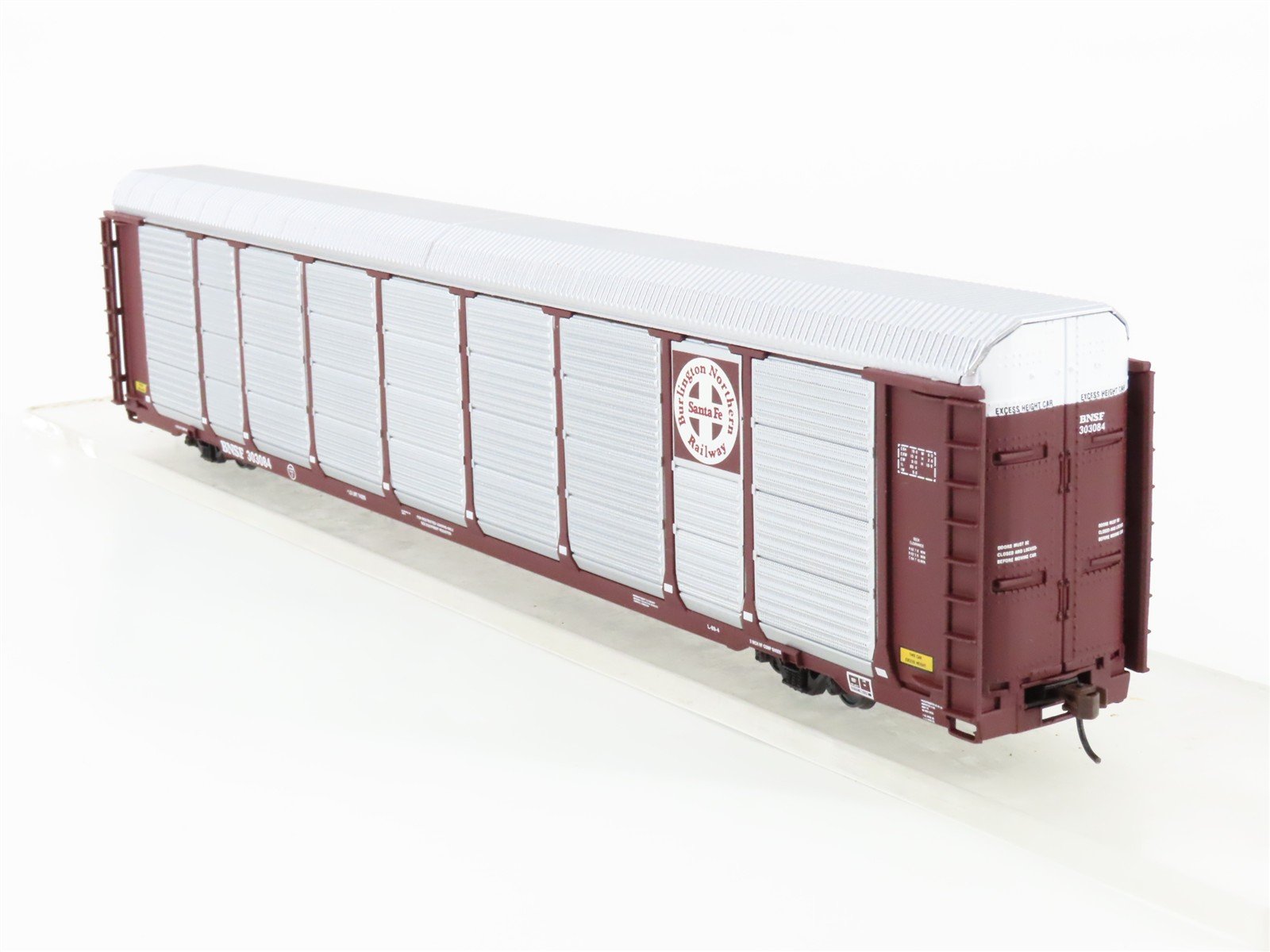 HO Walthers 932-24856 BNSF Burlington Northern Santa Fe Auto Carriers 2-Pack