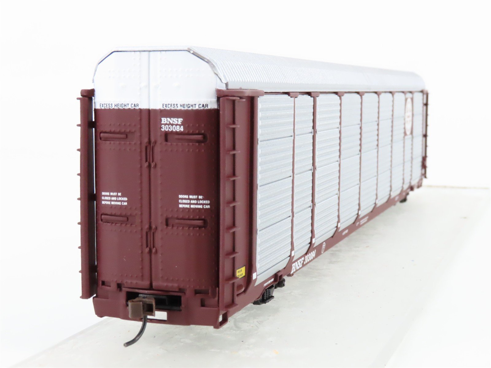 HO Walthers 932-24856 BNSF Burlington Northern Santa Fe Auto Carriers 2-Pack