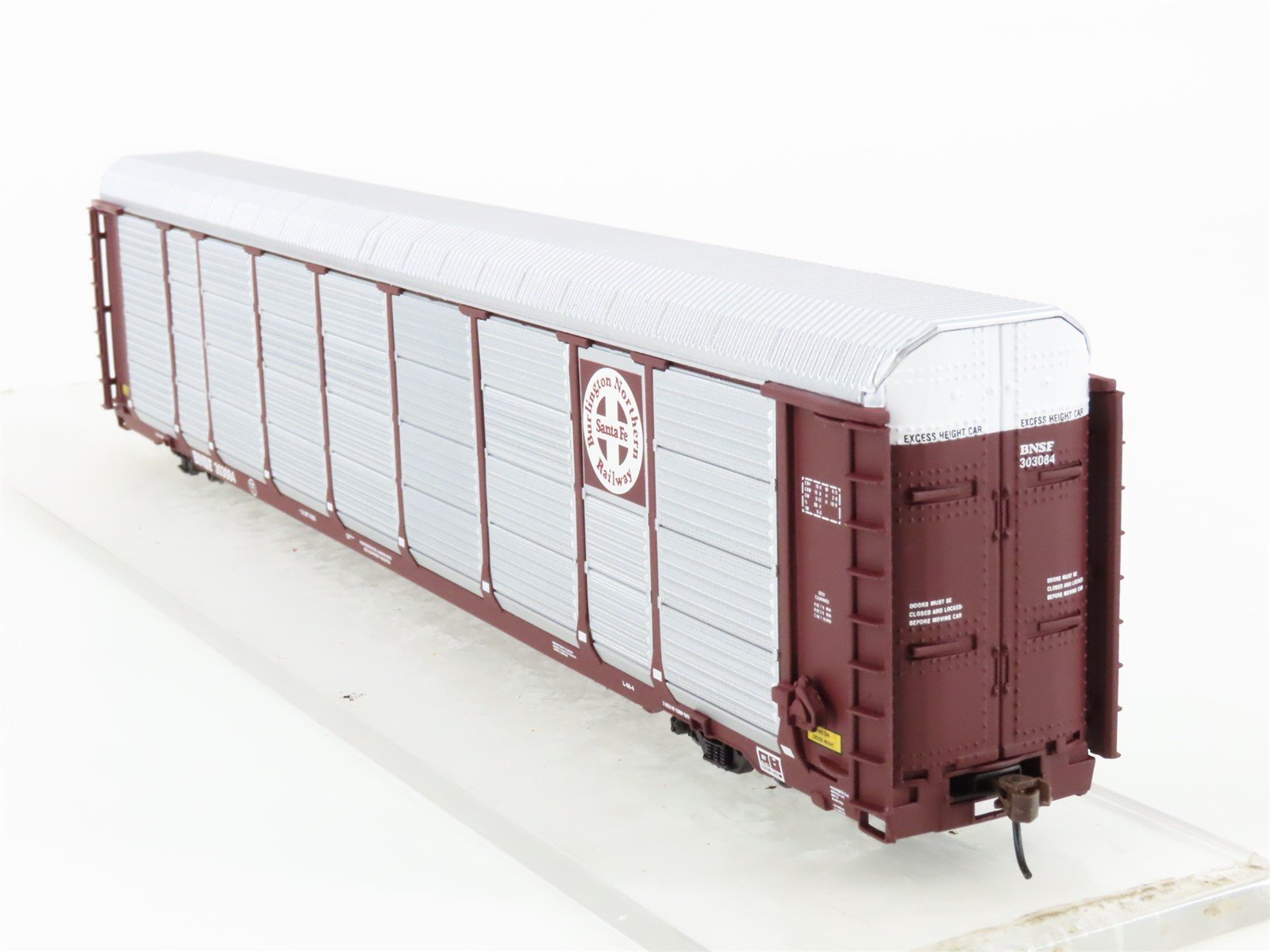 HO Walthers 932-24856 BNSF Burlington Northern Santa Fe Auto Carriers 2-Pack