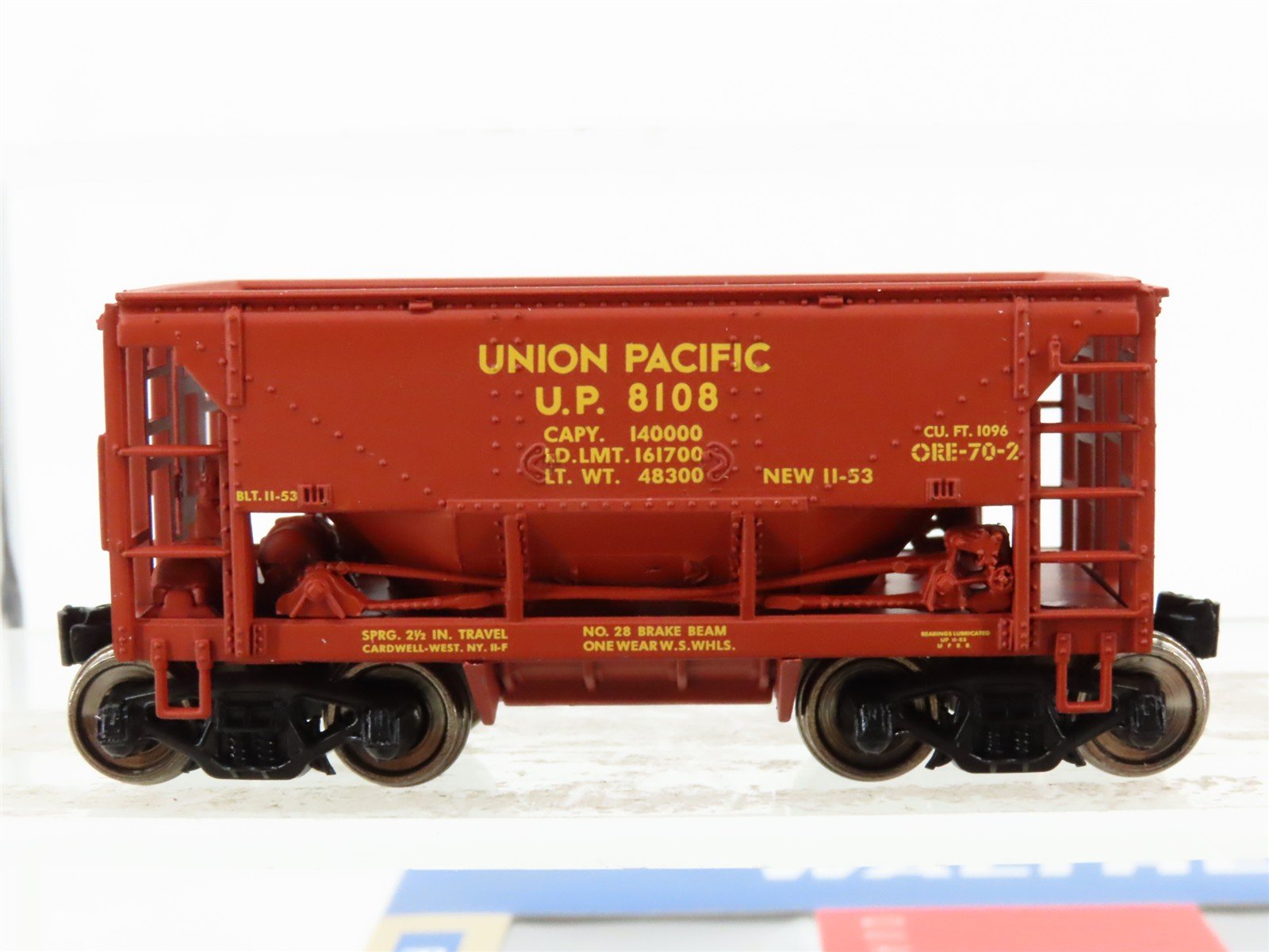 HO Scale Walthers Gold Line 932-4401 UP Union Pacific Railroad Ore Cars 4-Pack