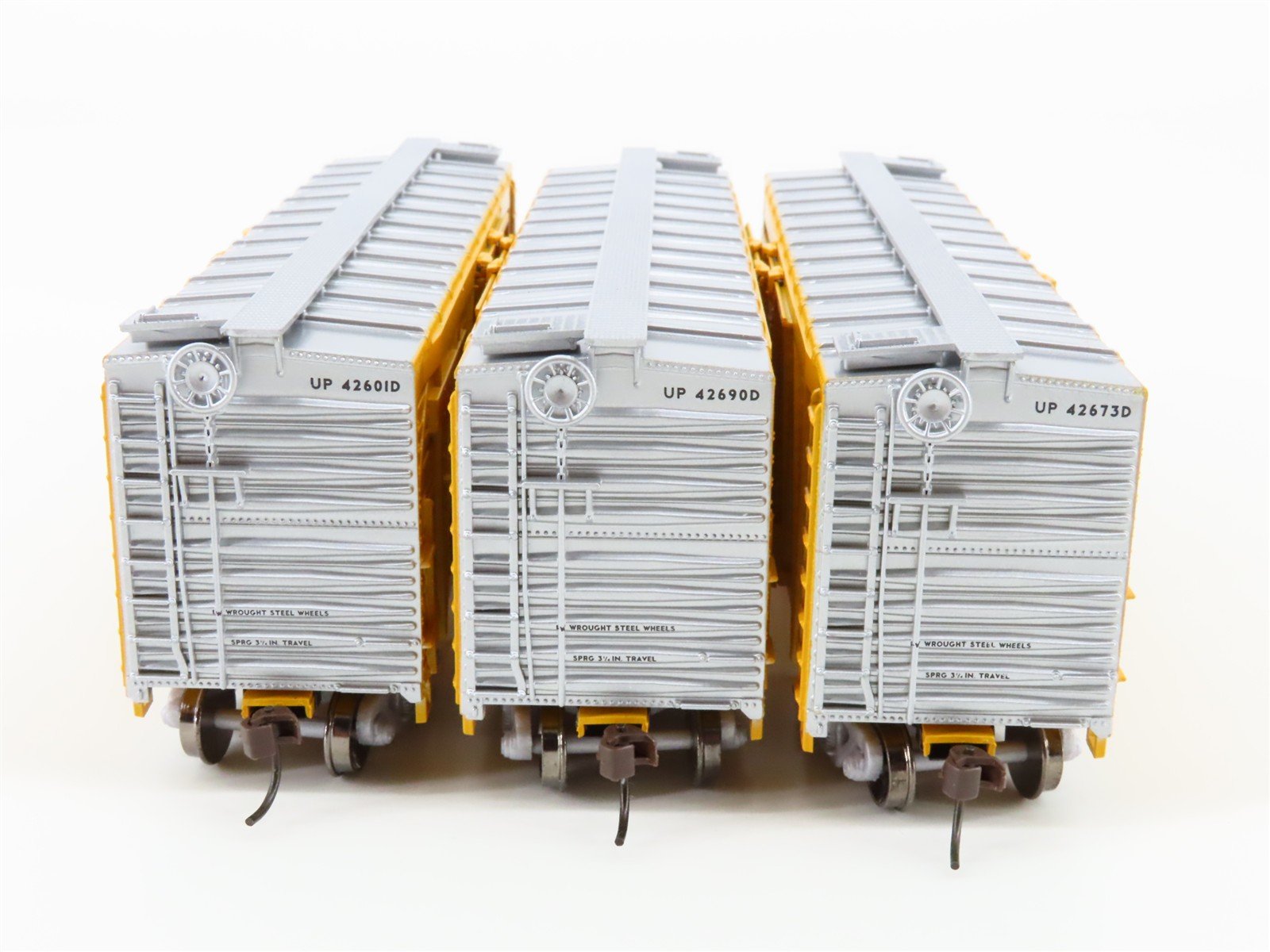 HO Scale Athearn 73224 UP Union Pacific Railroad 40' Stock Cars 6-Pack