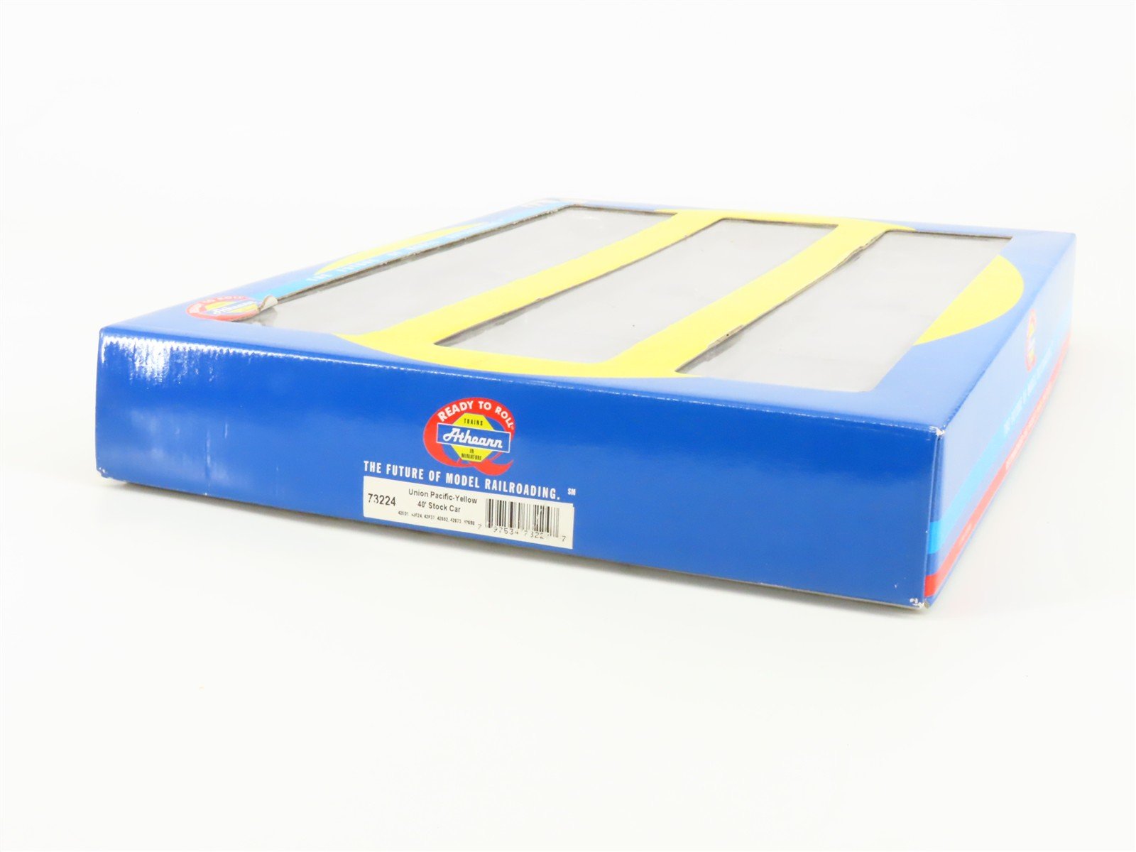 HO Scale Athearn 73224 UP Union Pacific Railroad 40' Stock Cars 6-Pack