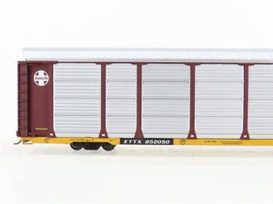 HO Walthers 932-24851 ETTX ATSF Santa Fe 89' Tri-Level Auto Carriers 2-Pack