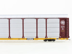 HO Walthers 932-24851 ETTX ATSF Santa Fe 89' Tri-Level Auto Carriers 2-Pack