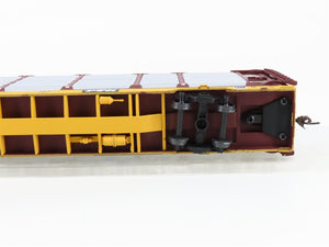 HO Walthers 932-24851 ETTX ATSF Santa Fe 89' Tri-Level Auto Carriers 2-Pack