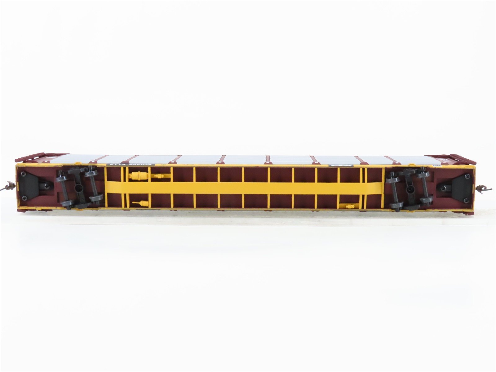 HO Walthers 932-24851 ETTX ATSF Santa Fe 89' Tri-Level Auto Carriers 2-Pack
