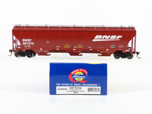 HO Scale Athearn ATH89436 BNSF Burlington Northern Santa Fe 3-Bay Hopper #481270