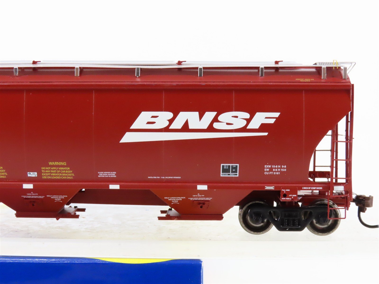 HO Scale Athearn ATH89436 BNSF Burlington Northern Santa Fe 3-Bay Hopper #481270