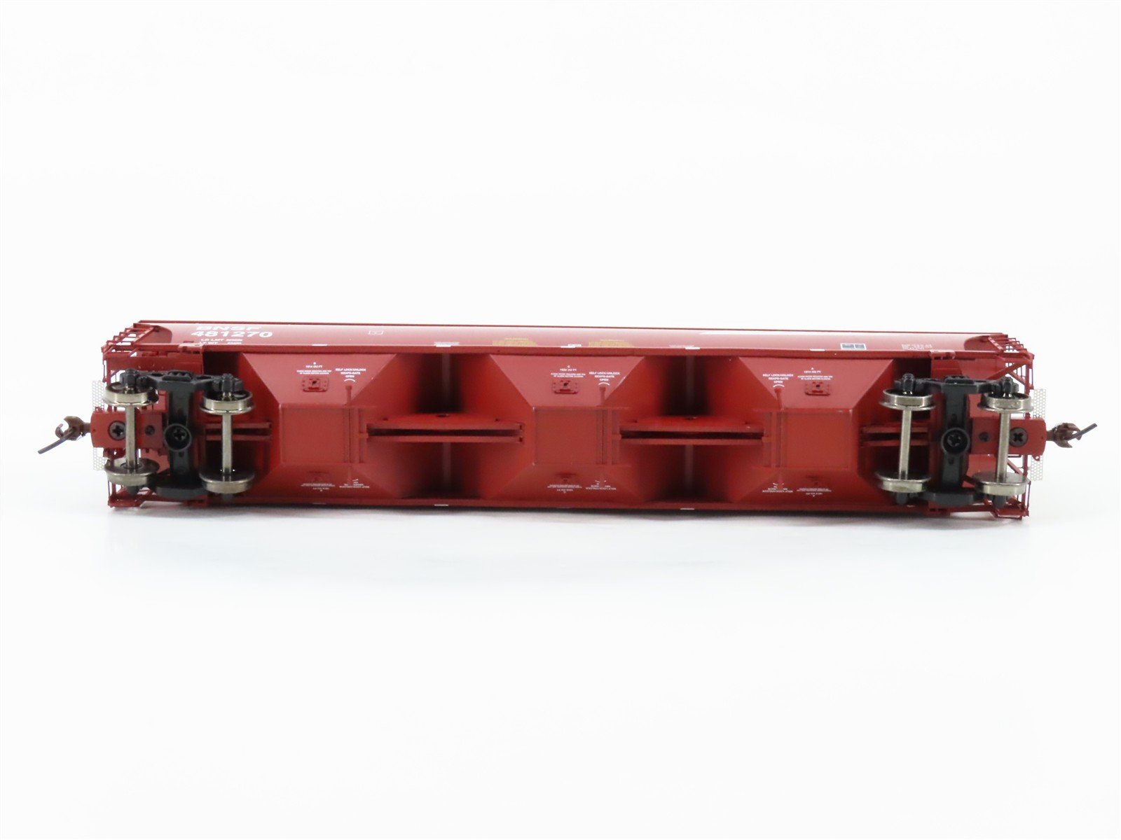 HO Scale Athearn ATH89436 BNSF Burlington Northern Santa Fe 3-Bay Hopper #481270