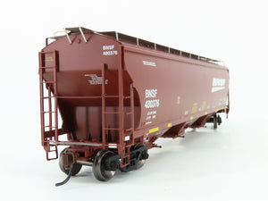 HO Scale Athearn ATH89475 BNSF Railway 3-Bay Covered Hopper #480376
