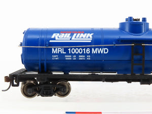 HO Scale Walthers Trainline 931-1446 MRL Montana Rail Link Tank Car #100016