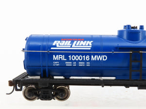HO Scale Walthers Trainline 931-1446 MRL Montana Rail Link Tank Car #100016