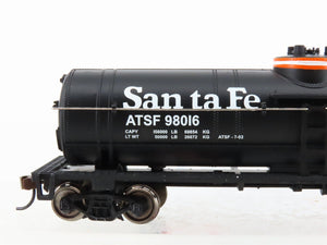 HO Scale Walthers Trainline 931-1444 ATSF Santa Fe Railroad Tank Car #98016