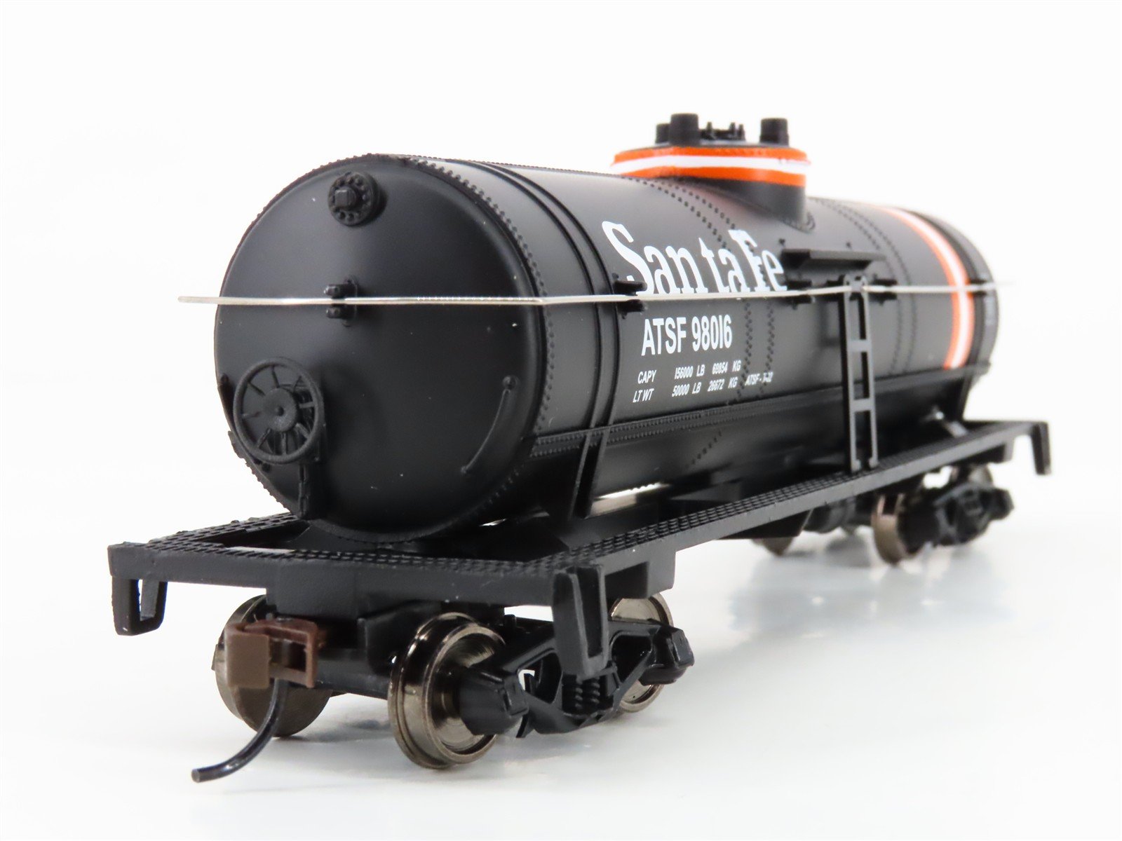 HO Scale Walthers Trainline 931-1444 ATSF Santa Fe Railroad Tank Car #98016
