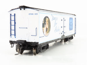 HO Scale Roundhouse 84621 FFDX Fairfield Farms Milk 40' Wood Reefer #103