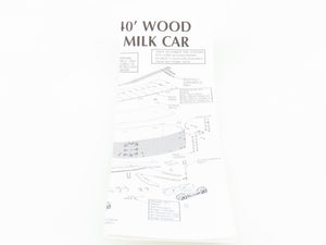 HO Scale Roundhouse 84621 FFDX Fairfield Farms Milk 40' Wood Reefer #103