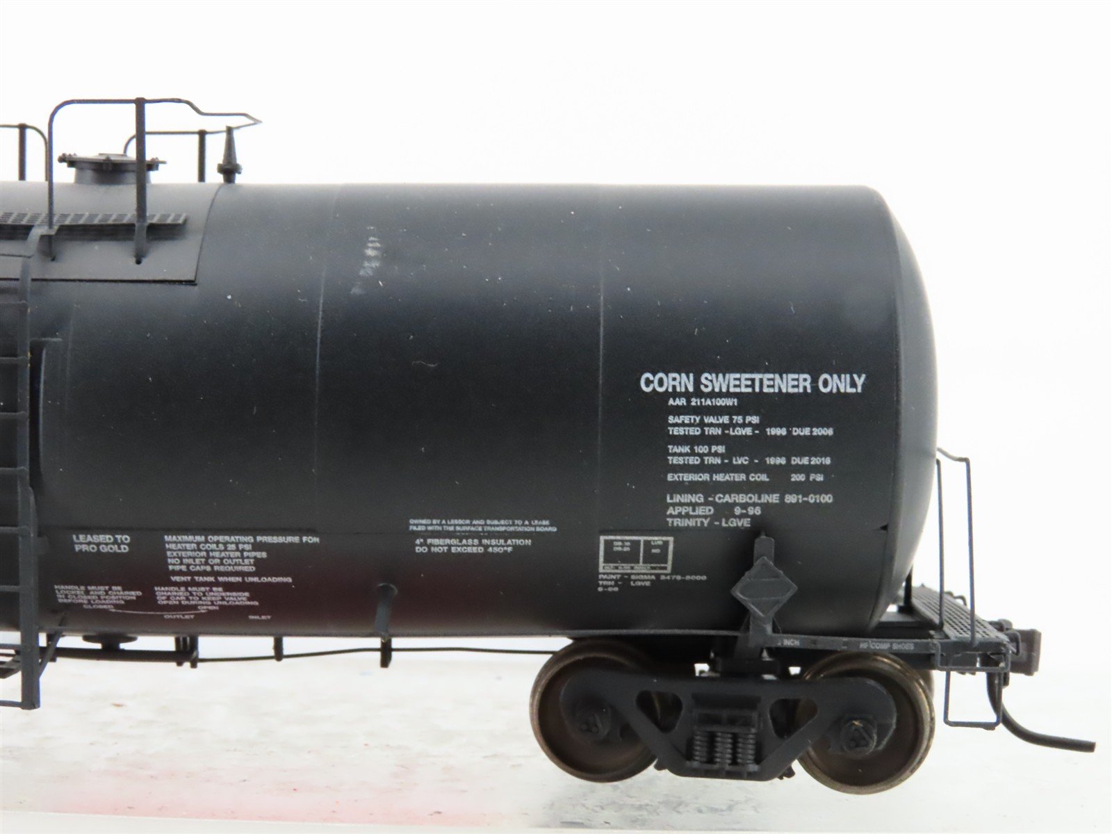 HO InterMountain Pinnacle Series 47809-06 PRGX 19,000 Gallon Tank Car #10407