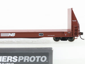HO Walthers Proto 920-104515 NS Norfolk Southern 50' Pulpwood Flat Car #111326