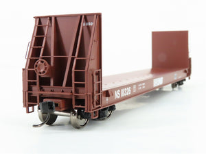 HO Walthers Proto 920-104515 NS Norfolk Southern 50' Pulpwood Flat Car #111326