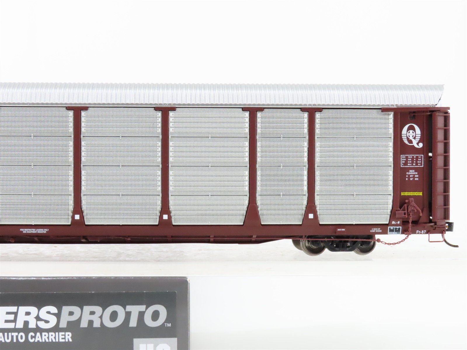 HO Scale Walthers Proto 920-101317 ATSF Santa Fe 89' Thrall Auto Carrier #89041
