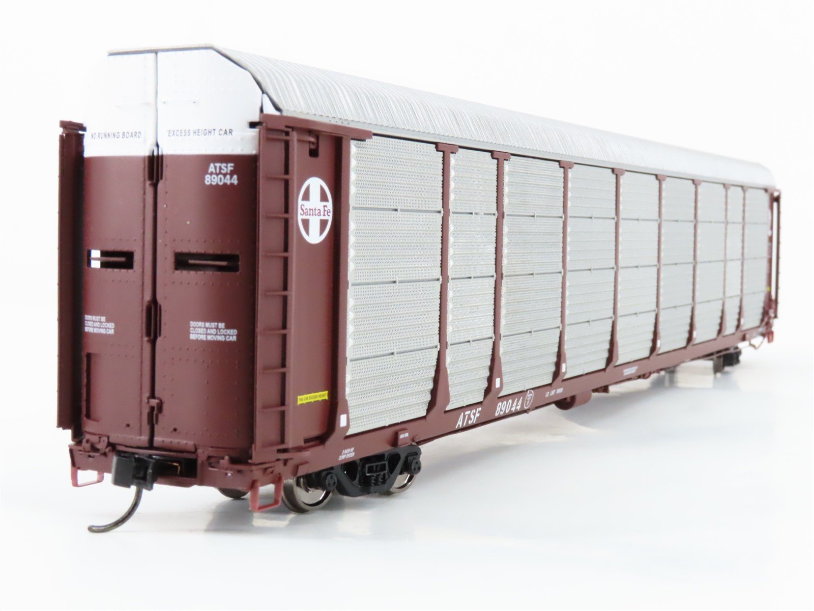 HO Scale Walthers Proto 920-101318 ATSF Santa Fe 89' Thrall Auto Carrier #89044