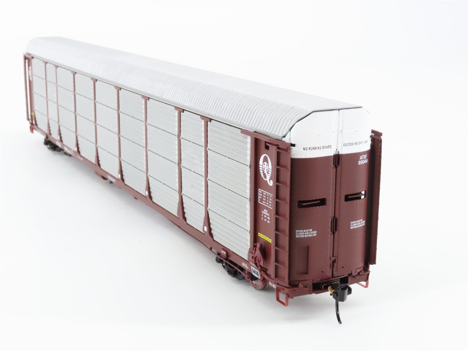 HO Scale Walthers Proto 920-101318 ATSF Santa Fe 89' Thrall Auto Carrier #89044