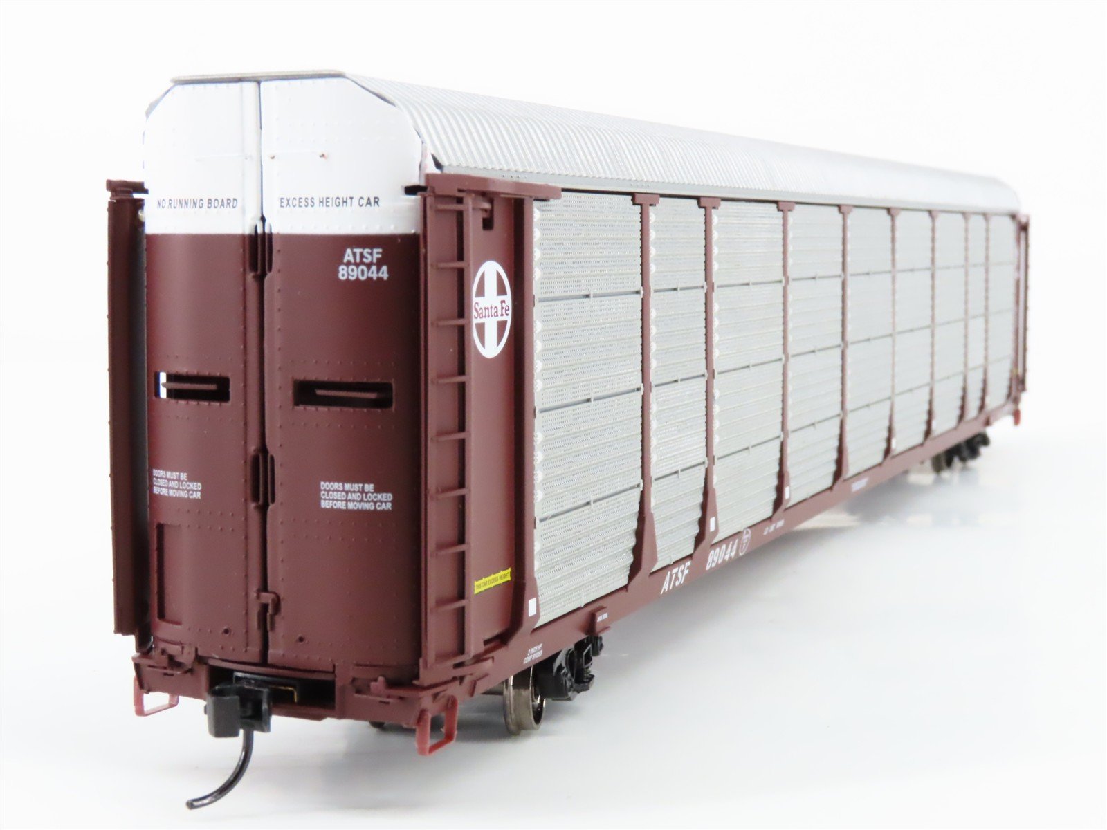 HO Scale Walthers Proto 920-101318 ATSF Santa Fe 89' Thrall Auto Carrier #89044