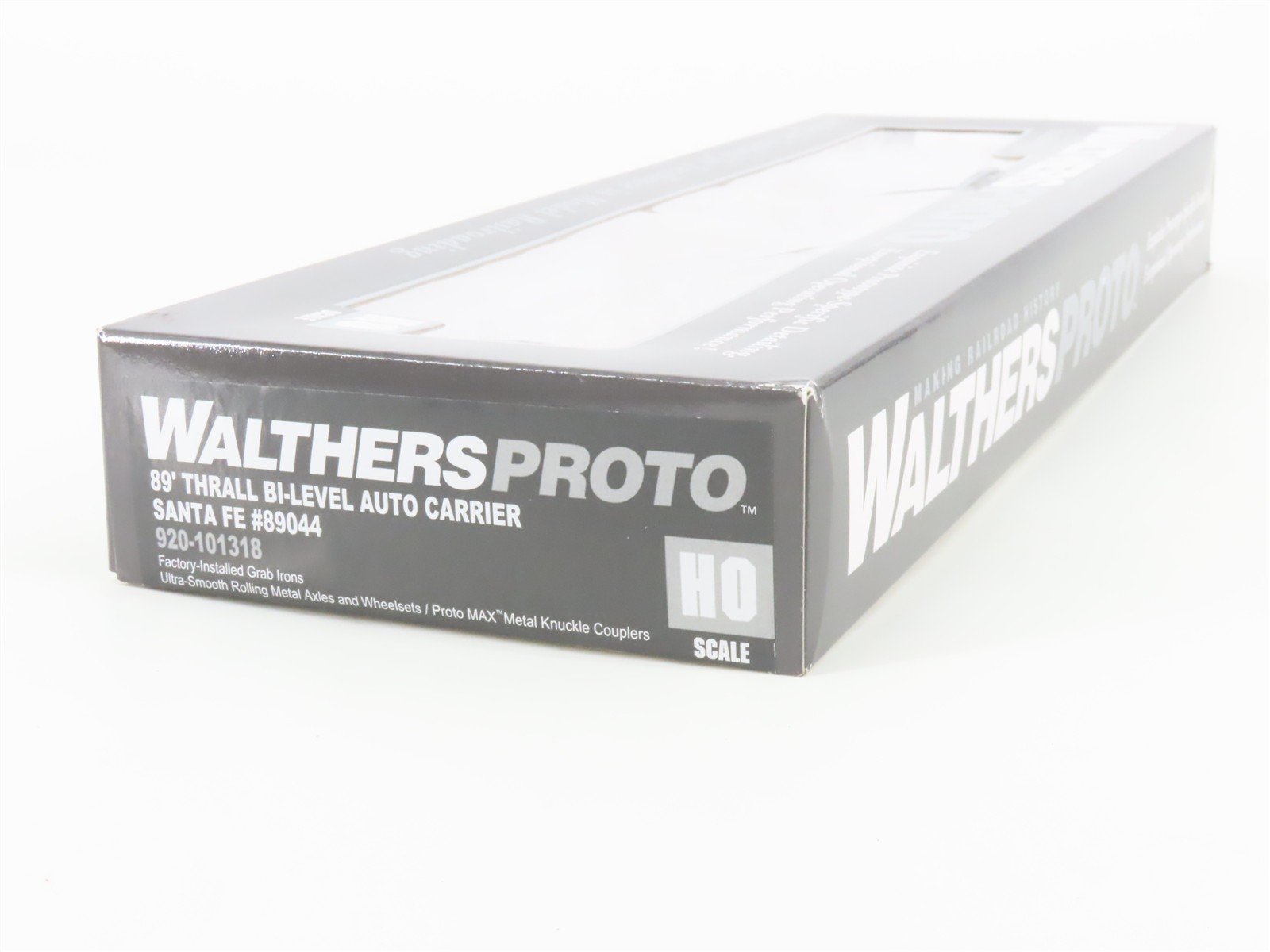 HO Scale Walthers Proto 920-101318 ATSF Santa Fe 89' Thrall Auto Carrier #89044