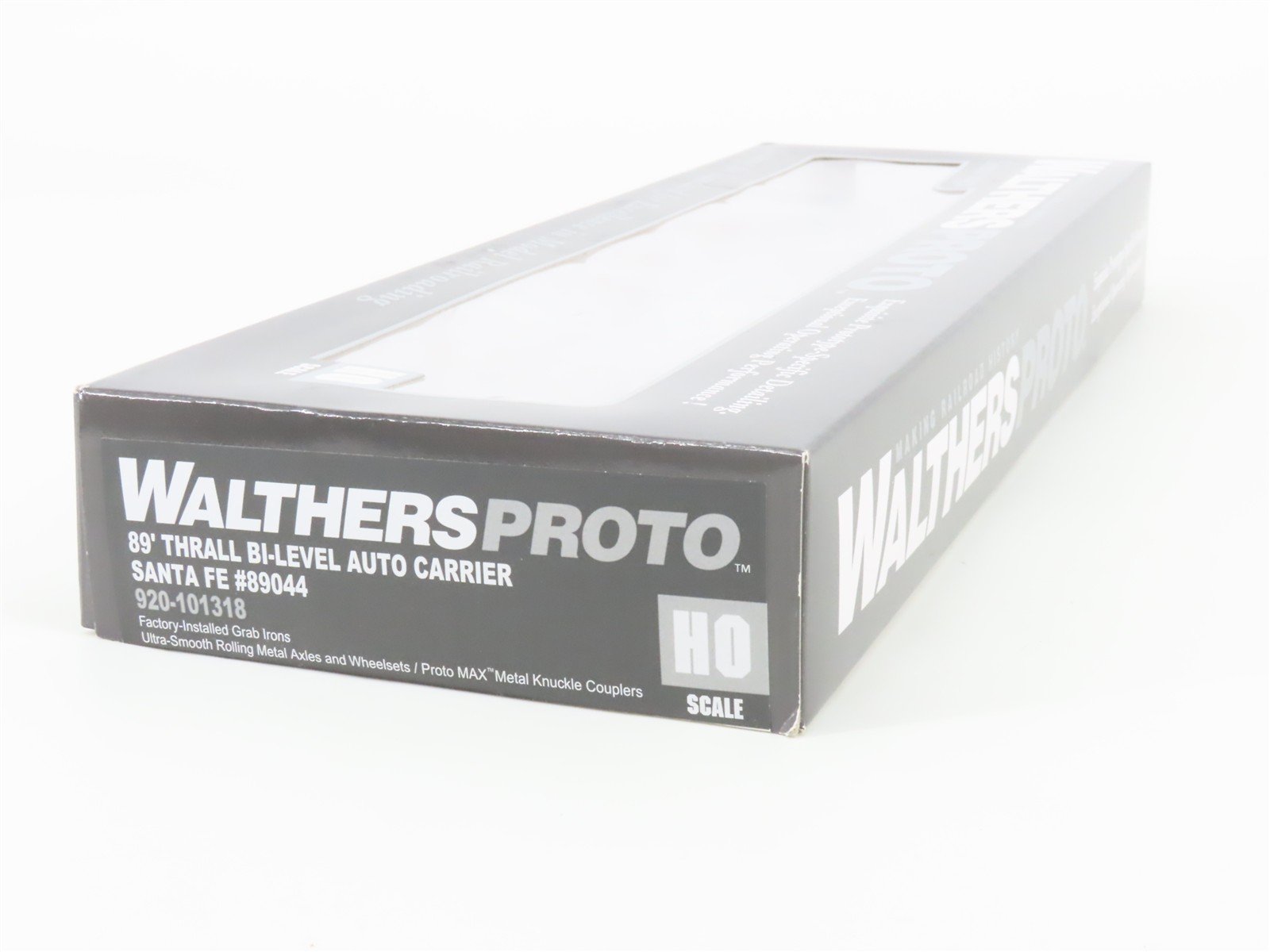 HO Scale Walthers Proto 920-101318 ATSF Santa Fe 89' Thrall Auto Carrier #89044