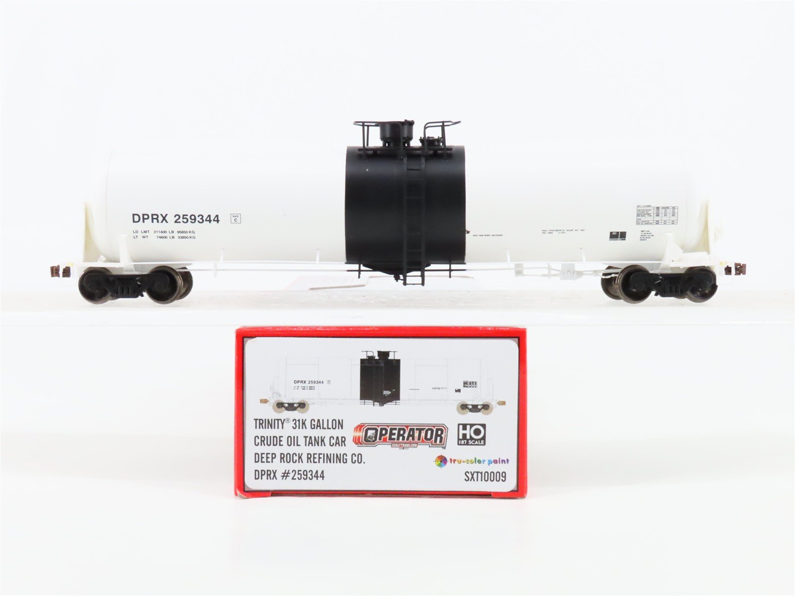 HO Scale ScaleTrains Operator SXT10009 DPRX Deep Rock Refining Tank Car #259344