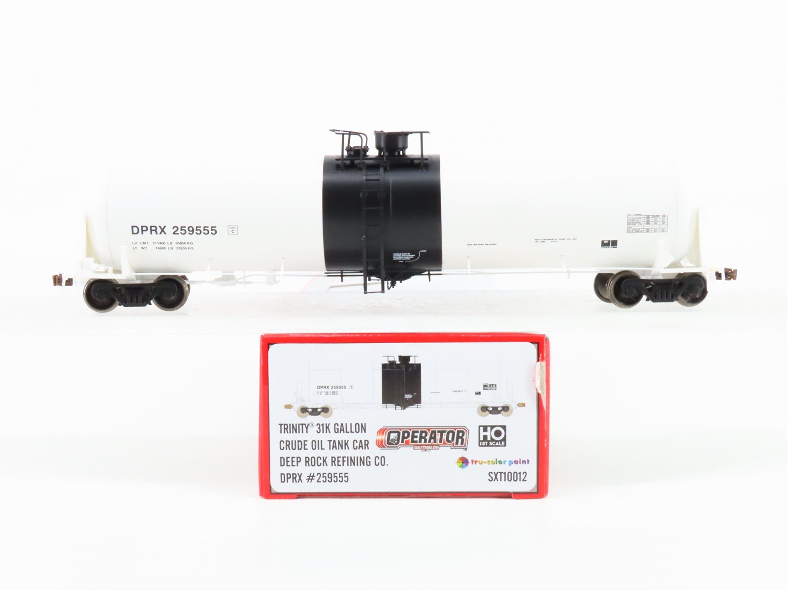 HO Scale ScaleTrains Operator SXT10012 DPRX Deep Rock Refining Tank Car #259555