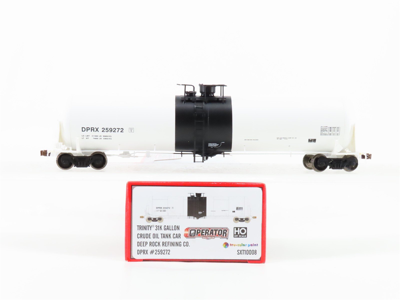 HO Scale ScaleTrains Operator SXT10008 DPRX Deep Rock Refining Tank Car #259272