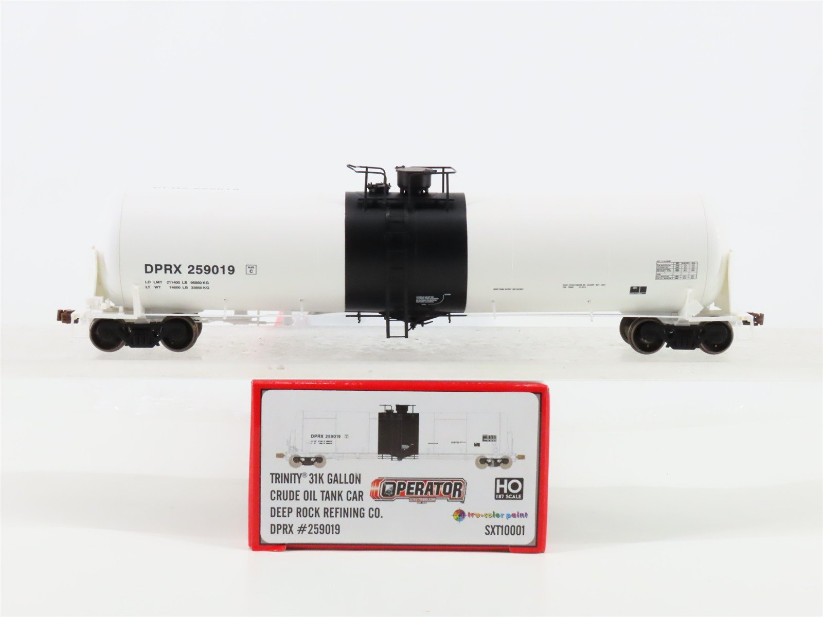 HO Scale ScaleTrains Operator SXT10001 DPRX Deep Rock Refining Tank Car #259019