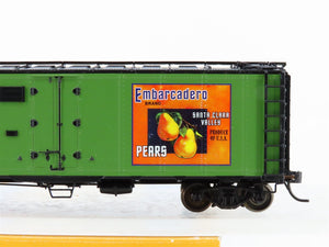 HO Scale YesterYear Models YYM4205-02 GEX Embarcadero Pears Reefer #637