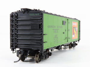 HO Scale YesterYear Models YYM4205-02 GEX Embarcadero Pears Reefer #637