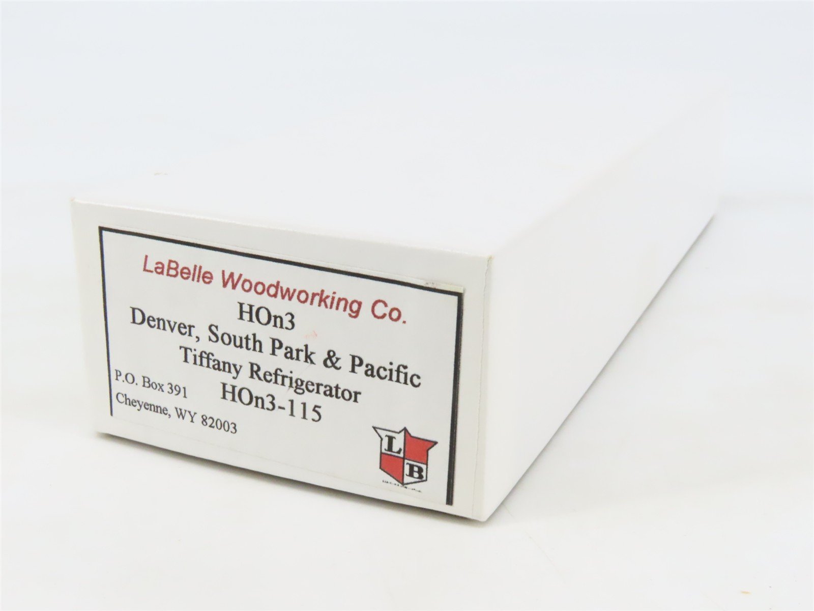 HOn3 Scale Labelle Craftsman Kit #HOn3-115 Undecorated DSP&P Tiffany Wood Reefer