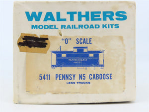 O Scale 2-Rail Walthers Kit #5411 Undecorated PRR N5 Center Cupola Caboose